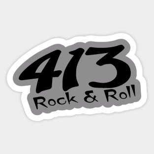 413 Rock Sticker